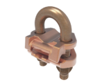 Conector Mecánico para Cable Calibre 2/0 AWG a 250 KCMIL / Paralelo o 90° a Tubo de 3/8" o Varilla de 5/8" - 3/4".