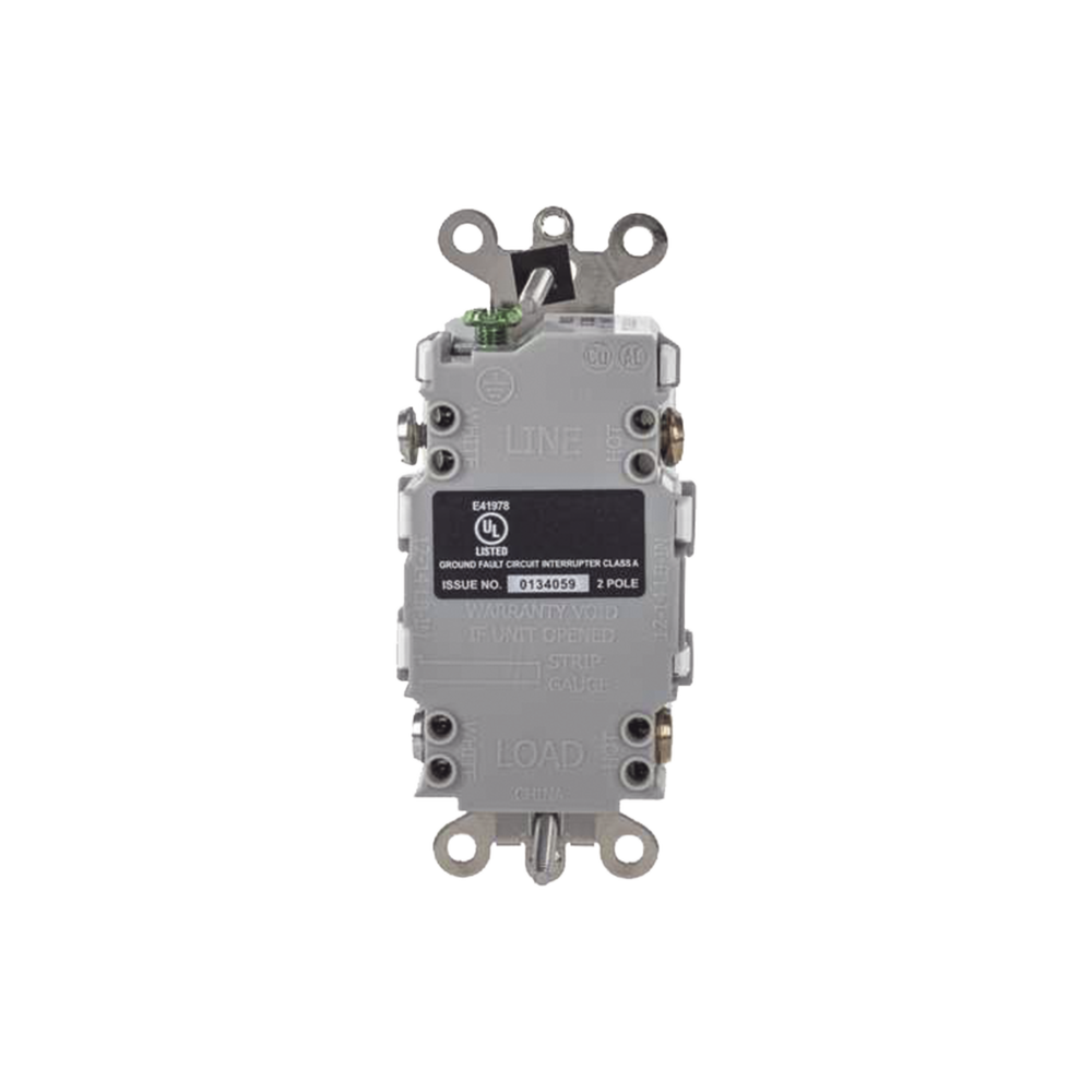 Contacto GFCI 20 A 125 V / Resistente a Intemperie / A prueba de manipulaciones / Color Blanco (Nema 5-20R) / Grado Industrial. - Image 3