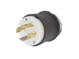 Clavija con Bloqueo de Media Vuelta Industrial 30 a 125/250 V CA / 3 Polos 4 Hilos / Nema L14-30P.