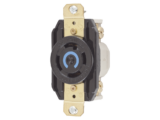Receptáculo con Bloqueo de Media Vuelta Industrial 30 A 250 V CA / 3 Polos 4 Hilos / Nema L15-30R.
