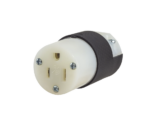 Conector Entrada Recta/ 15A 125V/ 2 Polos 3 Hilos/ Nema 5-15R/ Grado Industrial- Comercial.