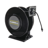 Carrete Industrial Negro de 50 ft (15.34 m) Cable CAT6.