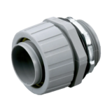 Conector Recto de Nylon de 2" para Tubería Liquidtight Polytuff.