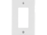 Tapa para Contacto Rectangular Color Blanco.