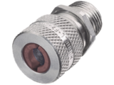 Conector de cable, de aluminio macho recto, .50 - .63 ", 1/2".