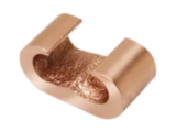 Conector Mecánico tipo YGHC-C, compresión en forma C para  calibre mínimo 1 tre- 2/0 tre y conductor máximo 6 sol - 2 tre.