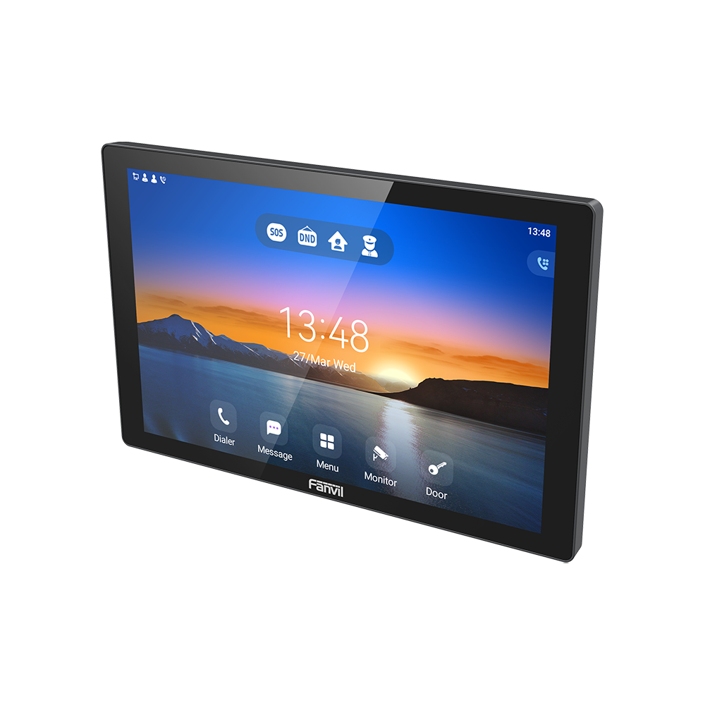 Monitor Audio/Video IP/SIP para interior, Wi-Fi, pantalla táctil de 10.1", Apertura remota - Image 2