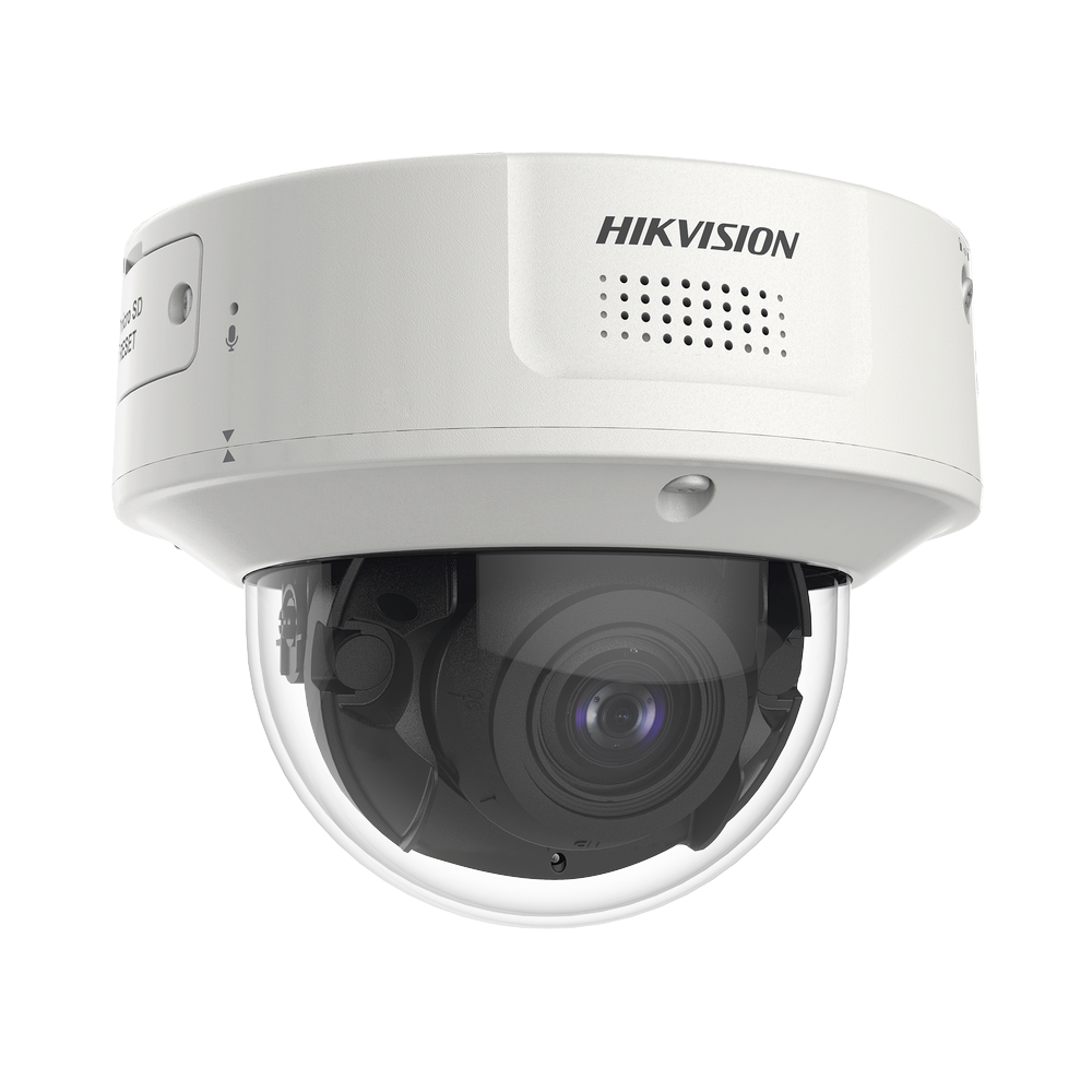 Domo IP 4 Megapixel / Lente Mot. 2.8 a 12 mm / 40 mts IR EXIR / IK10 / IP67 / H.265+ / WDR 140 dB / Captura Facial / DeepinView / Búsqueda por Atributos / 2 Micrófonos Integrados / Micro SD - Image 2
