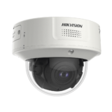 Domo IP 8 Megapixel / Lente Mot. 2.8 a 12 mm / DARKFIGHTER / WDR 120 dB / IK10 / 30 mts IR / Conteo Facial / Detección Facial / Interior / PoE / Búsqueda por Atributos / Micrófono Integrado / Micro SD