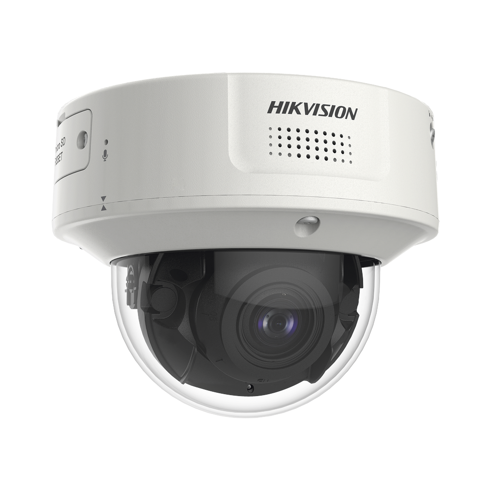 Domo IP 8 Megapixel / Lente Mot. 2.8 a 12 mm / DARKFIGHTER / WDR 120 dB / IK10 / 30 mts IR / Conteo Facial / Detección Facial / Interior / PoE / Búsqueda por Atributos / Micrófono Integrado / Micro SD - Image 2