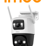 IMOU Cruiser Dual 8MP (IPC-S7XN-8M0WED) - Cámara IP PT Wifi Dual de 8MP con lente fijo y PT de 3MP, visión nocturna de 30m,