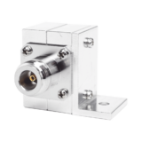 Protector Coaxial RF / 125-1000 MHz / 50 ? / Conectores N Hembra / Ceja Lateral / 50 kA
