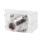 Protector Coaxial RF / 125-1000 MHz / 50 ? / Conectores N Hembra / Bloqueo DC / 40 kA