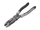 Pinza Híbrida con Ponchadora de 8". Pela Cable Sólido de 10-14 AWG y Cable Trenzado de 12-16 AWG