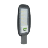 Luminaria LED de 50 W/ 100 - 265 V CA ~50/60 Hz / Fotocelda / Color Blanco/ Dimensiones 160 x 390 x 78 mm / Ángulo de Luz 135°.