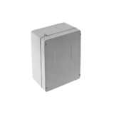 Caja de Unión de Aluminio sin orificios para interiores y exteriores.