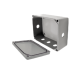 Caja de Unión de Aluminio con 6 salidas de 1" / Orificios 1 Izq - 1 Der - 4 en la parte inferior.