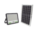 Reflector de  100 W con Panel Solar /  Batería 3.2  V CD / T.C.C. 6 500 K / IP66.