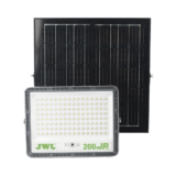 Reflector de 200 W con Panel Solar / Batería 3.2 V CD / T.C.C. 6 500 K / IP65.