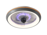 Ventilador de Techo con Luminario LED de  110 V CA 50/60 Hz /  88 W /4500 Lm / 6500 - 4 000 - 2 700 K /6 Tonos de Luz / 500 mm / 6 Velocidades / Dimeable.