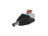 Adaptador Tipo Jack de 3.5 mm Macho Polarizado de 12 Vcc con Terminales de Presión