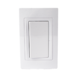 Apagador Sencillo de 127 V 10 A /Color Blanco.