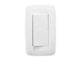 Apagador Sencillo de 127 V 10 A /Color Blanco.
