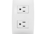 Contacto Dúplex de 127 V~60 HZ 15 A / Color Blanco.