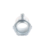 Conector 1″ (25mm) pared delgada con tornillo tipo americano galvanizado etiqueta verde