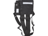Pechera Universal sin logo con soporte para radio y bolígrafo más bolsa con cinta adherente para su seguridad.