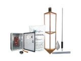 Kit de Pararrayo con Punta con Diámetro de Protección de 300 metros.