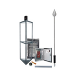 Kit de Pararrayo con Punta con Diámetro de Protección de 300 metros, fabricada en Acero Inoxidable