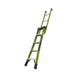 Escalera de Tijera 3 en 1 de 1.5 Metros, Fibra de Vidrio (SKU13906-001). Hecha en E.U.A. (Versión 2.0)