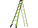 Escalera de Tijera 3 en 1 de 2.44 Metros, Fibra de Vidrio (SKU13908-001). Hecha en E.U.A. (Versión 2.0)