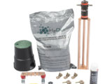 Kit de tierra física modelo TG45AB con Electrodo Magnetoactivo, capacidad: 45 AMP