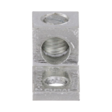 Conector Mecánico de Aluminio, de Un Orificio 1/4″ y Un Barril, para Cable de 14 a 2 AWG. 1 Pieza