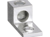 Conector Mecánico de Aluminio, de Un Orificio 1/4" y Un Barril, para Cable de 14 a 2 AWG. 1 Pieza