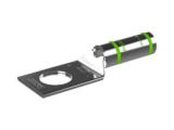 Zapata de compresión LCA1-38-E, para cal. 1 Awg, Barreno para tornillo prisionero de 3/8, 1 Pieza