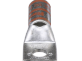 Terminal de Compresión de Cobre con Orificio 3/8 in, para Cable 3/0 AWG. 1 Pz.