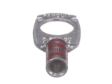 Zapata de compresión LCA8-38-L, para cal. 8 Awg, Barreno para tornillo prisionero de 3/8, 1 Pz