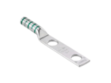 Zapata de compresión LCC6-12W-L para cal. 6 Awg, Doble barreno para tornillo prisionero de 1/2, Espaciado de orificio 44.5mm, 1 Pz