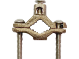 Conector Tubo a Cable / Bronce 100% / Tubo hasta 1 1/4 in / Cable 4 AWG / Aterrizaje Torres TZ / Sin Soldadura