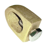 Conector Varilla-Cable / Bronce 100% / Tornillo Acero Inox / Varilla 5/8-3/4 in / Cable 4-1/0 AWG