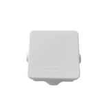 Caja de Conexiones Impermeable IP55 con 4 Entradas, 80 x 80 x 50 mm, para Instalaciones Industriales, Comerciales y Residenciales, Incluye Tornillería para su Instalación