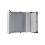 Gabinete de Doble Puerta, 800 x 1200 x 300 mm, de Acero Dulce. Protección NEMA 12, IP55, IK10