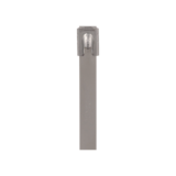 Cincho Pan-Steel™ de Acero Inoxidable 316, de 362mm largo x 7.9mm ancho, Color Metálico, Paquete de 50pz