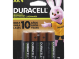 Batería Alcalina AA / DURACELL / 1.5 A No Recargable