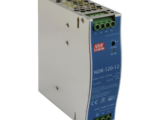 Fuente de poder industrial de 120 W, salida 12 Vcc, entrada 90~264 VCA, para montaje en riel DIN,