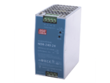 Fuente de Poder Industrial de 240W, salida 24Vcc, 10A, para montaje Riel Din