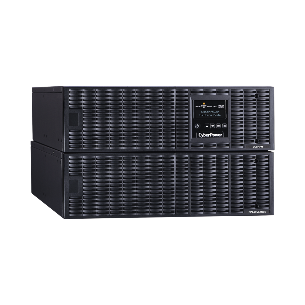 UPS de 8000 VA/ 8000 W, Online Doble Conversión, 200 - 240 Vac de Salida, Terminal Hardwired, Onda Senoidal Pura, Torre o Rack de 6 UR, Con 3 Tomas NEMA L6-30R - Image 3